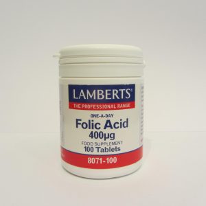 Lamberts Folic Acid 400µg